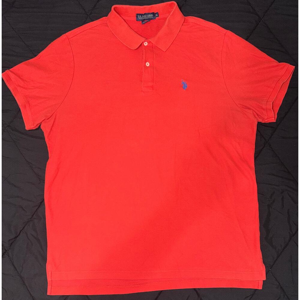 U.S. Polo Assn. Men’s Performance Pique Polo Shirt